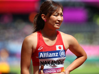 Maya Nakanishi (JPN),compete in Women's 100m T44 Heat 1 during IPC World Para Athletics Championships at London Stadium in London on July 17...