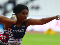 Gloria Agblemagnon of France compete Women's Women's Shot Put T20 Final    during IPC World Para Athletics Championships at London Stadium i...