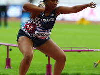 Gloria Agblemagnon of France compete Women's Women's Shot Put T20 Final    during IPC World Para Athletics Championships at London Stadium i...