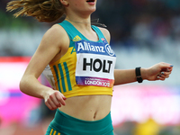 Isis Holt of Australia  compete Women's 100m F35 Final
during World Para Athletics Championships at London Stadium in London on July 19, 20...