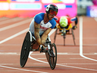 Richard Chassaro  of Great Britain compete Men's 400m T54 Round 1 Heat 2
during World Para Athletics Championships at London Stadium in Lon...
