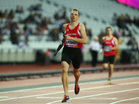 Gunther Matzinger of Austria compete Men's' 400m T47 Final
during World Para Athletics Championships at London Stadium in London on July 19...