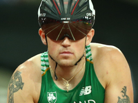 Patrick Monahan  of Ireland Mens 800m T53 Round 1 Heat 2 race during World Para Athletics Championships at London Stadium in London on July...