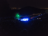 Galzignano Terme (PD), 20 Luglio 2017, Anfiteatro del Venda. José González, carismatico musicista svedese Indie Rock, si esibisce nella sugg...
