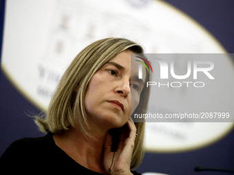 Federica Mogherini, high Representative of the European Union for Foreign Affairs and Security Policy and Vice-President of the European Com...