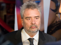 Director Luc Besson during the 'Valerian and the City of a Thousand Planets' movie premiere at Multikino Zlote Tarasy cinema in Warsaw, Pola...