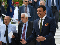 Spokesman of Nea Dimokratia Vassilis Kikilias on the occasion of the 43rd anniversary of restoration of Democracy at the Presidential Palace...