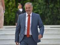 Giannis Maniatis, PASOK on the occasion of the 43rd anniversary of restoration of Democracy at the Presidential Palace in Athens, Greece on...