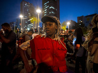 A group of women protest against racism in Sao Paulo, Brazil, 25 July 2017. Hundreds of black women protested in the biggest citiy of Brazil...