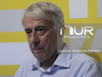 Giuliano Pisapia Italian lawyer, writer, journalist and politician, former mayor of Milan during the conference in the course the Metropolit...