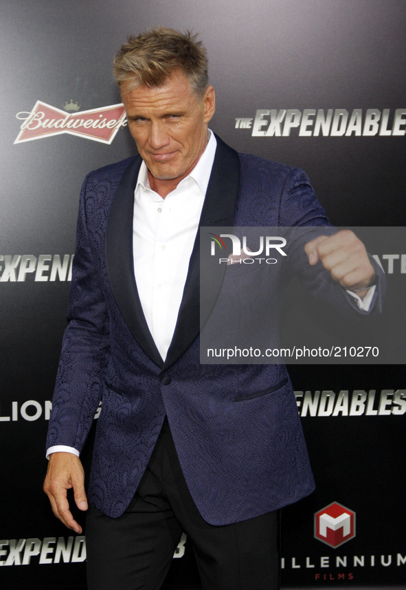Dolph Lundgren at the Los Angeles premiere of 