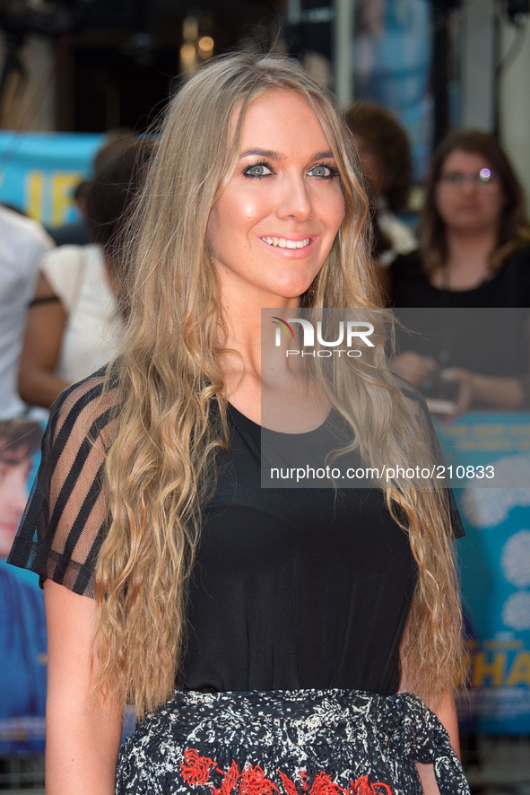 Beth Sherburn attends the 'What If' - UK Film Premiere at the Odeon West End in Leicester Square, London. England, 12th August 2014.