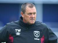 Terry Westley manager of West Ham United U23s
during Friendly match between Billericay Town and West Ham United XI at AGP Arena, Billericay,...