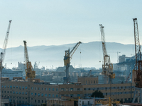 Port of Genova, Italy. Photo taken 4 September, 2013. (