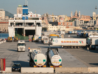 Port of Genova, Italy. Photo taken 2 September, 2013. (