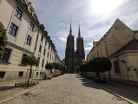  St. Johns Cathedral in Wroclaw, Poland 02 August 2018 (