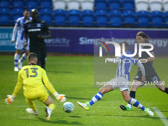 Sammie Szmodics of Colchester United
during Carabao Cup First Round match between Colchester United and Aston Villa at Colchester Community...