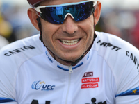 Alexander Kristoff of Norway from Team Katusha–Alpecin ahead of the second stage start, the 184.5km from Sjovegan to Bardudoss Airport, duri...