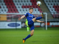 Callum Connolly of Everton Under 23s
during Premier League 2 Division 1 match between West Ham United Under 23s and Everton Under 23s at Dag...