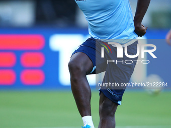Keita Balde Diao of Lazio at Olimpico Stadium in Rome, Italy on August, 12 2017 during training session for TIM Super Cup 2017.
 (
