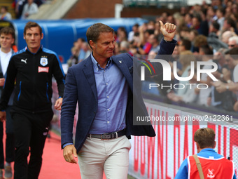 Crystal Palace manager Frank de Boer 
during Premier League  match between Crystal Palace and Huddersfield Town at Selhurst Park Stadium, Lo...