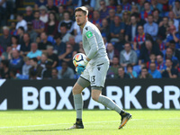 Crystal Palace's Wayne Hennessey
during Premier League  match between Crystal Palace and Huddersfield Town at Selhurst Park Stadium, London,...