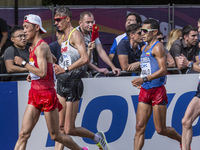 Men 20 K Race Walk at IAAF World Championships in London, UK on August 13, 2017. The race took place on The Mall, most picturesque street of...