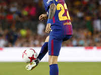 Aleix Vidal during the spanish Super Cup match between F.C. Barcelona v Real Madrid, in Barcelona, on August 13, 2017. (