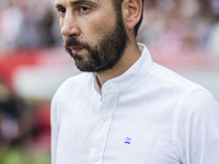 00 Pablo Machin from spain trainer of Girona FC during the Costa Brava Trophy match between Girona FC and Manchester City at Estadi de Monti...