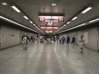 The Prague Metro is a metropolitan rail network of three lines, 54 stations and 59.3 kilometers. Construction began in 1967. August 15, 2017...