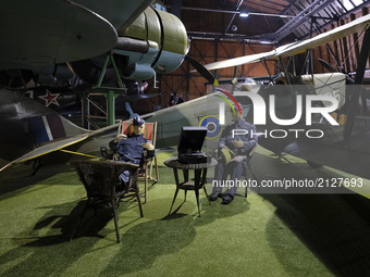 Kbely aviation museum (Letecké muzeum) in the former military airport of Prague, Kbely. The exhibition focuses on Czech aviation, mainly mil...