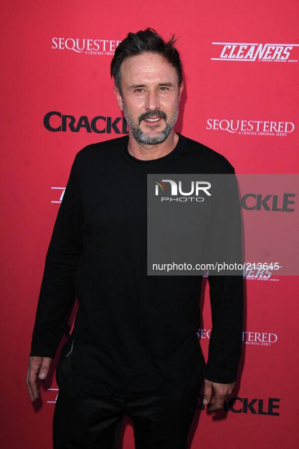 David Arquette
at the Crackle Summer Premieres of 'Sequestered' and 'Cleaners' 1 OAK L.A, West Hollywood, CA 08-14-14
  