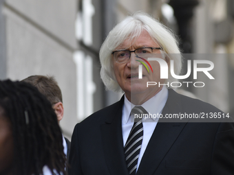 ThomasMesereau, attorney for US Actor Bill Cosby, departs a pre-trial hearing at Montgomery County Courthouse, in Norristown, on August 22,...