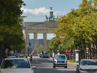 A general street view of the Brandenburg Gate monument in Berlin.
On Tuesday, August 29, 2017, in Berlin, Germany. (