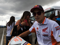 Marc Marquez of Repsol Honda Team before the presentation press conference of the Tribul Mastercard Grand Prix of San Marino and Riviera di...