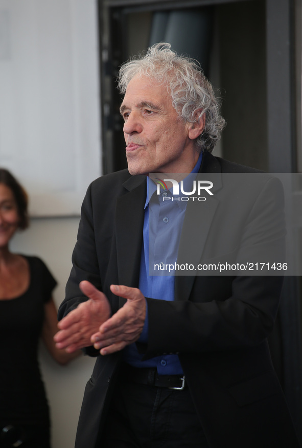 Venice, Italy. 08 September, 2017.  Abel Ferrara  during the 'Piazza Vittorio' photocall during the 74th Venice Film Festival  