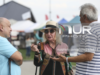 Shirley Watts during the 2nd Cracow Arabian Horse Show and Auction in the 