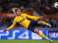 Uefa Champions League: Group C Roma v Atletico de Madrid 
Antoine Griezmann of Atletico at Olimpico Stadium in Rome, Italy on September 12,...