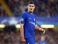 Chelsea's Andreas Christensen
during UEFA Champions League - Group C match between Chelsea and FK Qarabag at Stanford Bridge, London 12 Sept...