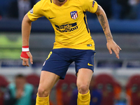 
Saul Niguez of Atletico  during the UEFA Champions League Group C football match between AS Roma and Atletico Madrid on September 12, 2017...