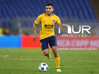
Angel Correa of Atletico  during the UEFA Champions League Group C football match between AS Roma and Atletico Madrid on September 12, 2017...