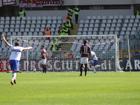 Duvan Esteban Zapata (UC Sampdoria) scores during  the Serie A football match between Torino FC and US Sampdoria at Olympic Grande Torino St...