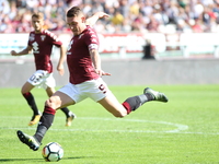 Andrea Belotti (Torino FC) during the Serie A football match between Torino FC and US Sampdoria at Olympic Grande Torino Stadium on 17 Septe...