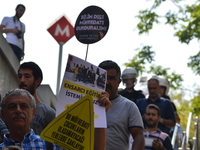 Police disperses activists as they were going to march to the Ministry of National Education to protest against the Turkish government's new...