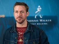 Ryan Gosling atends the 'Blade Runner 2049' movie photocall at 'Villamagna Hotel' in Madrid on September 19, 2017 (