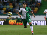 Sportings forward Acuna from Argentine during the Portuguese Cup 2017/18 match between Sporting CP v CS Maritimo, at Alvalade Stadium in Lis...