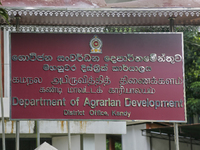Department of Agrarian Development in Kandy, Sri Lanka. (