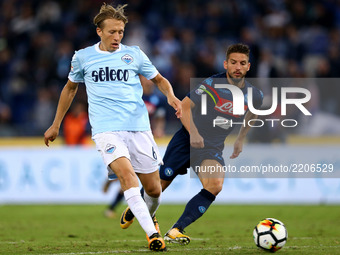 Lucas Leiva of Lazio during the Serie A match between SS Lazio and SSC Napoli at Stadio Olimpico on September 20, 2017 in Rome, Italy.
(