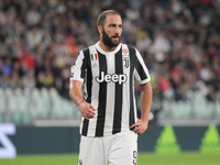 Gonzalo Higuain (Juventus FC) during the Serie A football match between Juventus FC and ACF Fiorentina at Allianz Stadium on 20 September, 2...