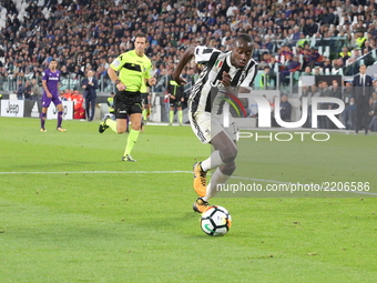 Blaise Matudi (Juventus FC) in action during the Serie A football match between Juventus FC and ACF Fiorentina at Allianz Stadium on 20 Sept...